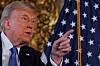 U.S. President-elect Donald Trump speaks at Mar-a-Lago in Palm Beach, Florida, on Dec. 16. [REUTERS/YONHAP]