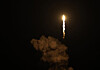 The Nuri space rocket takes off from Naro Space Center in Goheung, South Jeolla, on Nov. 27. [YONHAP]