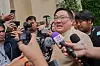 Thailand Deputy Finance Minister Julapun Amornvivat, second right, speaks to media at Government House in Bangkok, Thailand, July 8. [AP/YONHAP]