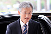 Supreme Court Chief Justice Jo Hee-de goes to work at the Supreme Court in southern Seoul on May 13. [NEWS1]