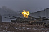 K-9 howitzer fires shells during an exercise held in Pocheon, Gyeonggi, on Jan. 2. [YONHAP]