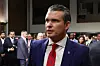 Pete Hegseth, U.S. President-elect Donald Trump's nominee to be secretary of defense, leaves a Senate Committee on Armed Services confirmation hearing on Capitol Hill in Washington, U.S., Jan. 14. [REUTERS/YONHAP]