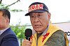 Choi Seong-ryong, head of the Families of Abductees, vows to officially suspend anti-Pyongyang leafleting campaigns during a press conference in the border city of Paju, just north of Seoul, on July 8, 2025. [YONHAP]