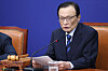 Lee Hae-chan in 2020 as the leader of the Democratic Party [NEWS1]