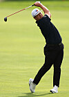 Im Sung-jae plays a shot on the first hole during the first round of the BMW Championship at Castle Pines Golf Club in Castle Rock, Colorado on Thursday.  [GETTY IMAGES]