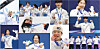 Shown are Korean medalists on the podium during the 2026 Winter Games. The Milan-Cortina Olympics concluded with a closing ceremony on Feb. 23. Korea finished with three gold, four silver and three bronze medals. [YONHAP]