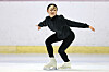 Figure skater Kim Chae-yeon trains at Taereung International Skating Rink in northern Seoul on March 11. [YONHAP]