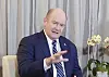 U.S. Senator Chris Coons speaks during an interview with the Associated Press in Taipei, Taiwan, on April 17. [AP/YONHAP]