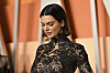 Kendall Jenner arrives at the Vanity Fair Oscar Party on March 2, at the Wallis Annenberg Center for the Performing Arts in Beverly Hills, California. [AP/YONHAP]