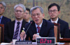 Yoo Hong-jun, director of the National Museum of Korea, answers lawmakers’ questions during the National Assembly’s Culture, Sports and Tourism Committee's parliamentary audit of the museum and related institutions on Oct. 22. [LIM HYUN-DONG]