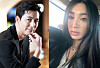 Actor Jung Woo-sung, left, and model Moon Ga-bi [SCREEN CAPTURE]