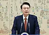 President Yoon Suk Yeol speaks during an address at the Yongsan presidential office in central Seoul, on Nov. 27. [PRESIDENTIAL OFFICE]