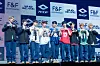 Boy band AHOF poses for photos during a showcase for the release of its first EP, “Who We Are,” at Yes24 Live Hall in eastern Seoul on July 1. [DANIELA GONZALEZ PEREZ]