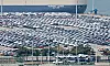 Vehicles for export are parked at the car terminal of Pyeongtaek Port in Pyeongtaek, Gyeonggi on April 29. [NEWS1]