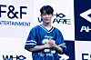 AHOF’s Steven poses for photos during a showcase for the release of the first EP, “Who We Are,” at Yes24 Live Hall in eastern Seoul on July 1. [DANIELA GONZALEZ PEREZ]