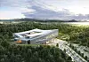 An aerial view of the Chuncheon City Library. [CHUNCHEON CITY LIBRARY]