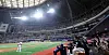 Fans watch a KBO game between the Hanwha Eagles and Kiwoom Heroes at Gocheok Sky Dome in western Seoul on May 11. [YONHAP]