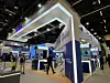 A view of the Defense Acquisition Program Administration's booth at the biennial International Defence Exhibition and Conference, the Middle East's largest defense exhibition, in Abu Dhabi in the United Arab Emirates on Feb. 17. [YONHAP]