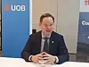 Sam Cheong, managing director and head of United Overseas Bank's Group Foreign Direct Investment Advisory, speaks in an interview with Yonhap News Agency in Seoul on March 25. [YONHAP]
