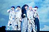 Members of new boy band Close Your Eyes perform the band's new song ″All My Poetry″ during their debut showcase held on April 2 at the Yes24 Live Hall music venue in eastern Seoul. [DANIELA GONZALEZ PEREZ]