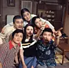 Cast members for the TBC televison drama ″Daughter″ (translated) in 1977 are seen in this photo. Actor Lee Soon-jae is on the bottom right. [TBC]