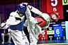 High school student Park Tae-joon wins a gold medal in the men's 58-kilogram division at the Grand Prix in Muju, North Jeolla on June 11, 2022. [WORLD TAEKWONDO FOUNDATION/YONHAP]