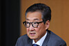 Victor Cha, president of the Geopolitics and Foreign Policy Department at the Center for Strategic and International Studies (CSIS), speaking during a press meeting in Seoul on Sept. 19. [YONHAP]