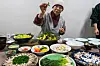 Monk Jeong Kwan of Baekyang Temple, prepares temple cuisine on Nov. 14, 2023. [JOONGANG ILBO]