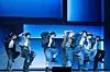 Boy band Alpha Drive One performs ″Freak Alarm″ during a press showcase for its debut EP, ″Euphoria,″ at Blue Square in central Seoul on Jan. 12. [DANIELA GONZALEZ PEREZ]