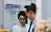 Kim Keon Hee, left, wife of former President Yoon Suk Yeol, right, lines up to vote for the presidential election on June 3. Following Sookmyung Women's University's decision to revoke Kim's master's degree, Kookmin University, where she got a doctorate, is looking into whether her doctorate will be revoked as well. [NEWS1]