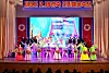 A performance is being held to mark former North Korean leader Kim Jong-il's birthday on Feb. 16, in this photo released by the state-run Rodong Sinmun. [YONHAP]