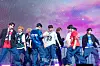 Boy band AHOF performs lead track “Rendezvous” during a showcase for the release of its first EP, “Who We Are,” at Yes24 Live Hall in eastern Seoul on July 1. [DANIELA GONZALEZ PEREZ]