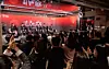 Players of the esports team T1 hold a press conference at a venue in Seoul on Dec. 16, 2025. [NEWS1]