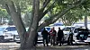 Law enforcement officers gather after a shooting at Florida State University in Tallahassee on April 17. [AP/YONHAP]