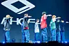Boy band AHOF performs lead track “Rendezvous” during a showcase for the release of its first EP, “Who We Are,” at Yes24 Live Hall in eastern Seoul on July 1. [DANIELA GONZALEZ PEREZ]