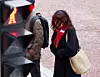 A person dressed in a coat and muffler is seen on a street in Gwangju on Nov. 19. [YONHAP] \