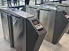 Turnstiles located at the Jamsil Hangang Bus Pier in southern Seoul [CHO JUNG-WOO]