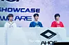 Boy band AHOF answers reporters' questions during a showcase for the release of its first EP, “Who We Are,” at Yes24 Live Hall in eastern Seoul on July 1. [DANIELA GONZALEZ PEREZ]