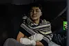 A wounded soldier, suspected to be North Korean and captured by Ukrainian forces in Russia's western Kursk region, is pictured in this file photo posted to Ukrainian President Volodymyr Zelensky's X account on Jan. 11. [SCREEN CAPTURE]