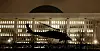 A helicopter carrying martial law troops lands on the National Assembly football pitch in Yeouido, Seoul, after President Yoon Suk Yeol declared martial law in an emergency address to the nation on Dec. 3. [JOONGANG ILBO]