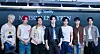 Boy band Enhypen poses for photos during a press event at Maison Enhypen, set inside the Seoul Museum of Art underground bunker in western Seoul on June 7. [DANIELA GONZALEZ PEREZ]