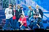 Boy band AHOF performs B-side track “The Universe” during a showcase for the release of its first EP, “Who We Are,” at Yes24 Live Hall in eastern Seoul on July 1. [DANIELA GONZALEZ PEREZ]