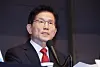 People Power Party presidential candidate Kim Moon-soo delivers a keynote speech at the Press Center in Jung District, central Seoul, on the morning of May 8. [JOONGANG ILBO]