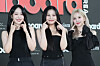 From left are VIVIZ members SinB, Umji and Eunha. [NEWS 1]