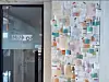 An unmanned bookstore called Fifty Books in Mapo District, western Seoul, is filled with notes written by readers on Aug. 12. [CHOI HYE-RI]