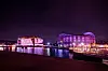 Major tourist attractions in Seoul lit up in pink in celebration of girl group Blackpink's ″Deadline″ world tour [YG ENTERTAINMENT]