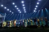Sibling duo AKMU celebrates its 10th anniversary of debut at its concert '10VE' held on June 15 and 16 at the KSPO Dome in southern Seoul. [YG ENTERTAINMENT]