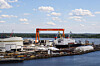 A view of the Hanwha Philly Shipyard in Philadelphia on Aug. 26. [KIM HYUN-DONG]