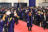 Seoul National University's graduation ceremony is held at its campus in Gwanak District, southern Seoul, on Aug. 28. [YONHAP]
