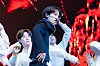 Kai performs the title track ″Wait On Me” during a showcase held on April 21 at Yes24 Live Hall in eastern Seoul ahead of the release of his fourth EP. [DANIELA GONZALEZ PEREZ]
